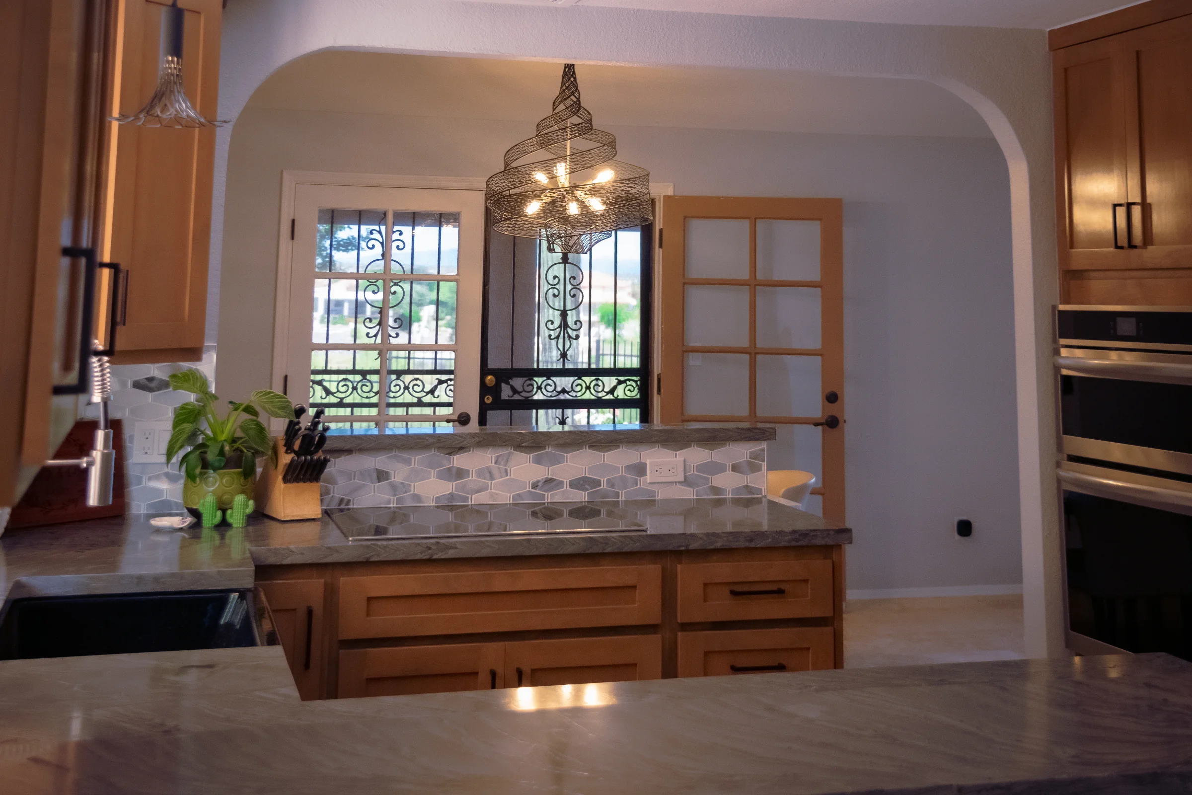 Kitchen peninsula