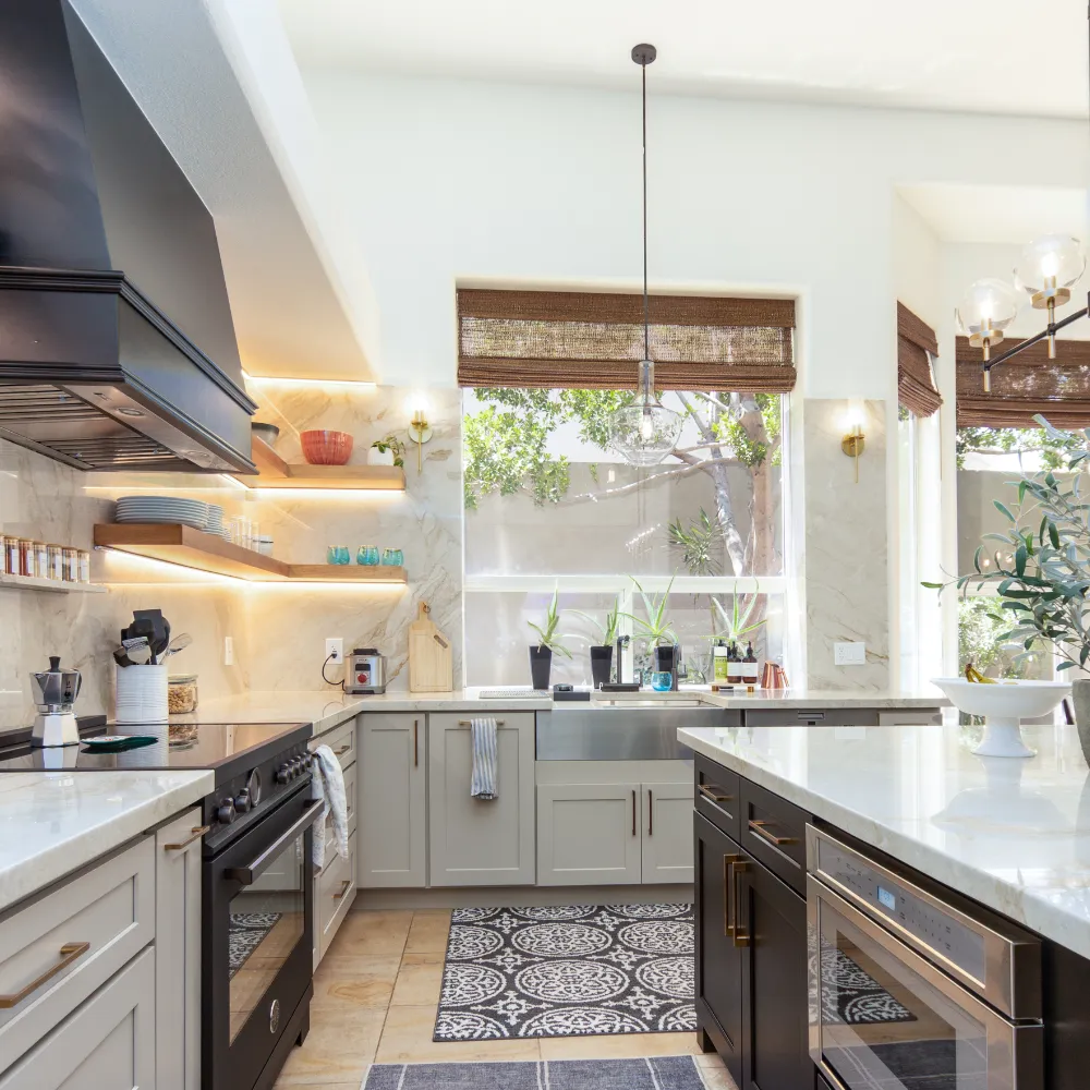 Transitional Bright Kitchen Project