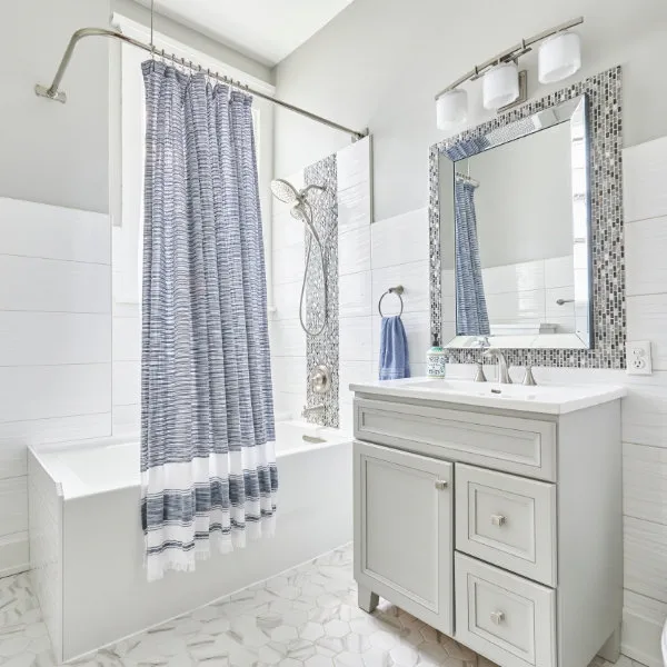 Coastal White Bathroom