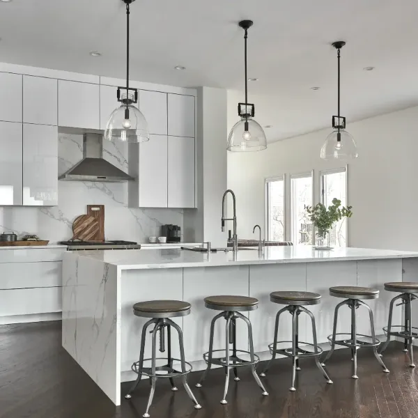 Contemporary White Kitchen Project