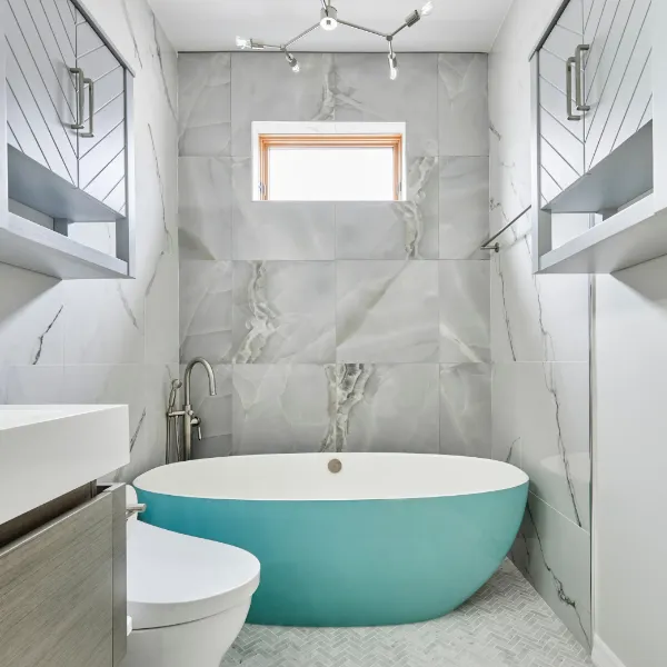 Modern Light Spa Bathroom