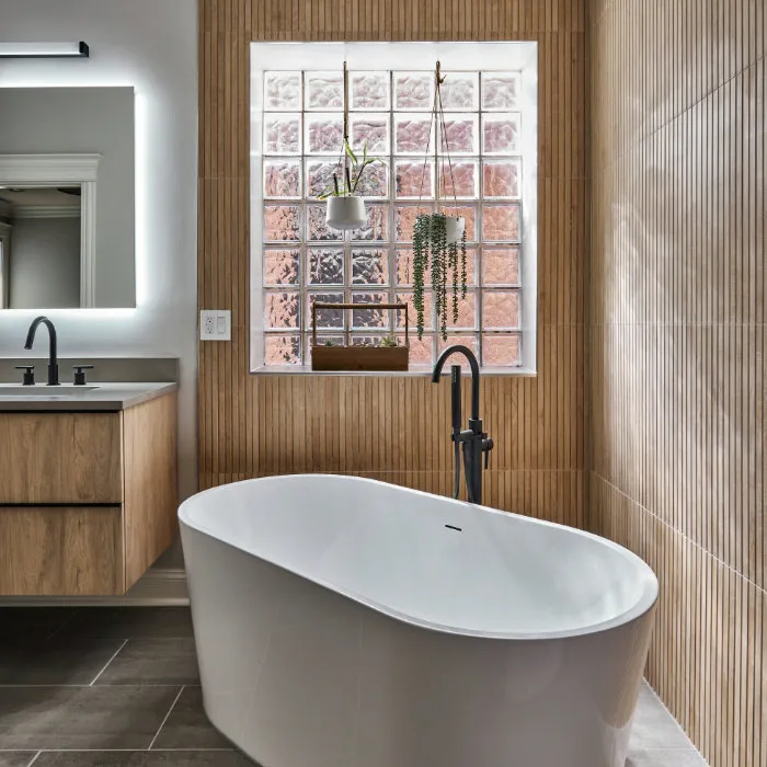 Natural Style Spa Bathroom Project