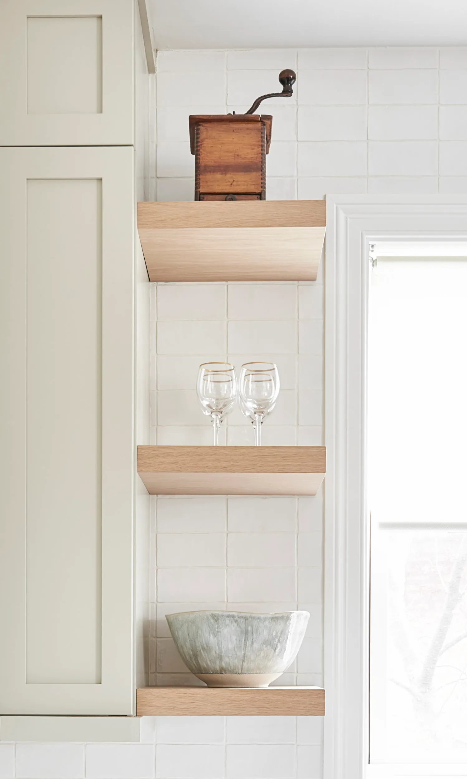 Custom shelves