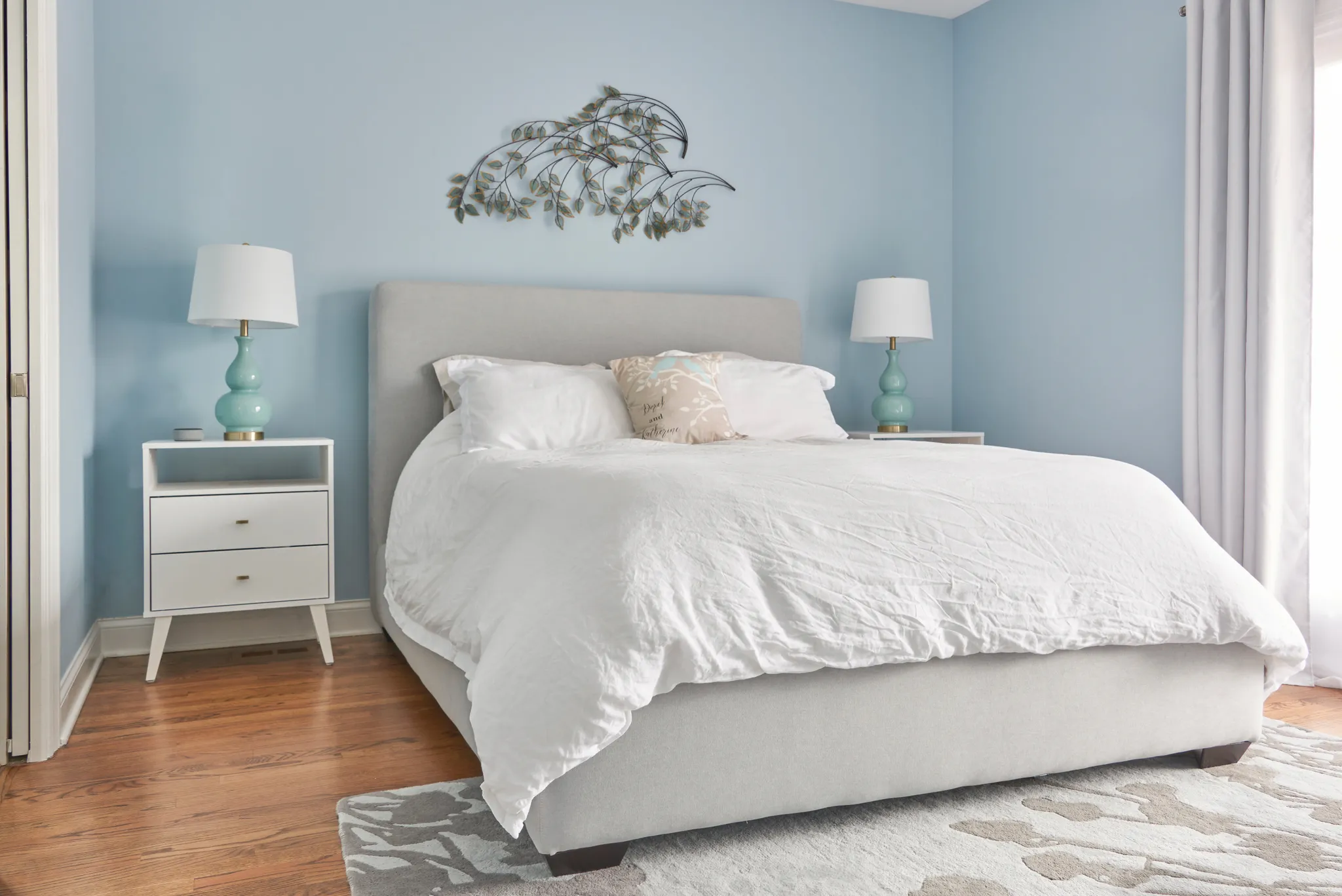 We also redesigned an adjacent bedroom