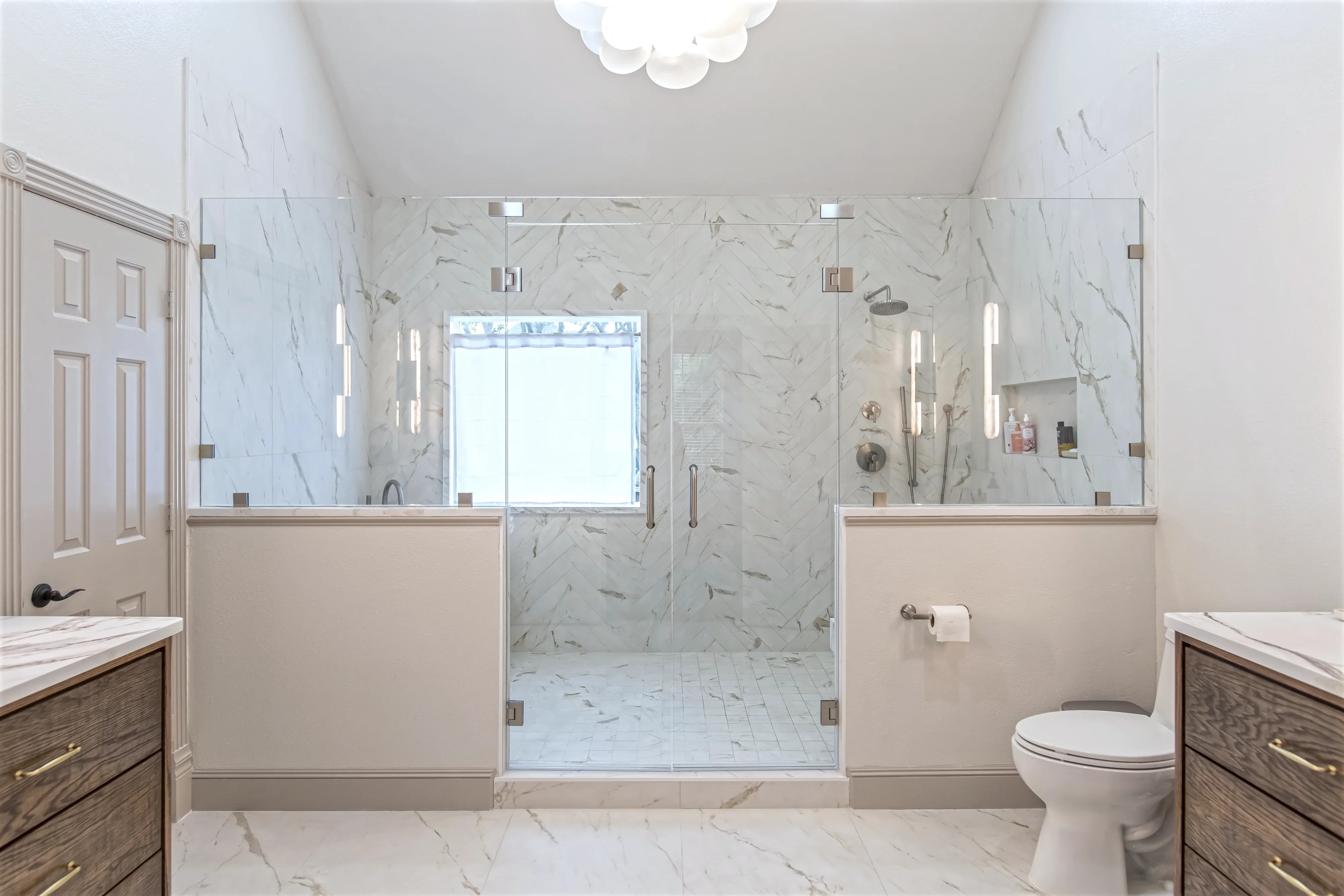 Primary bathroom overview