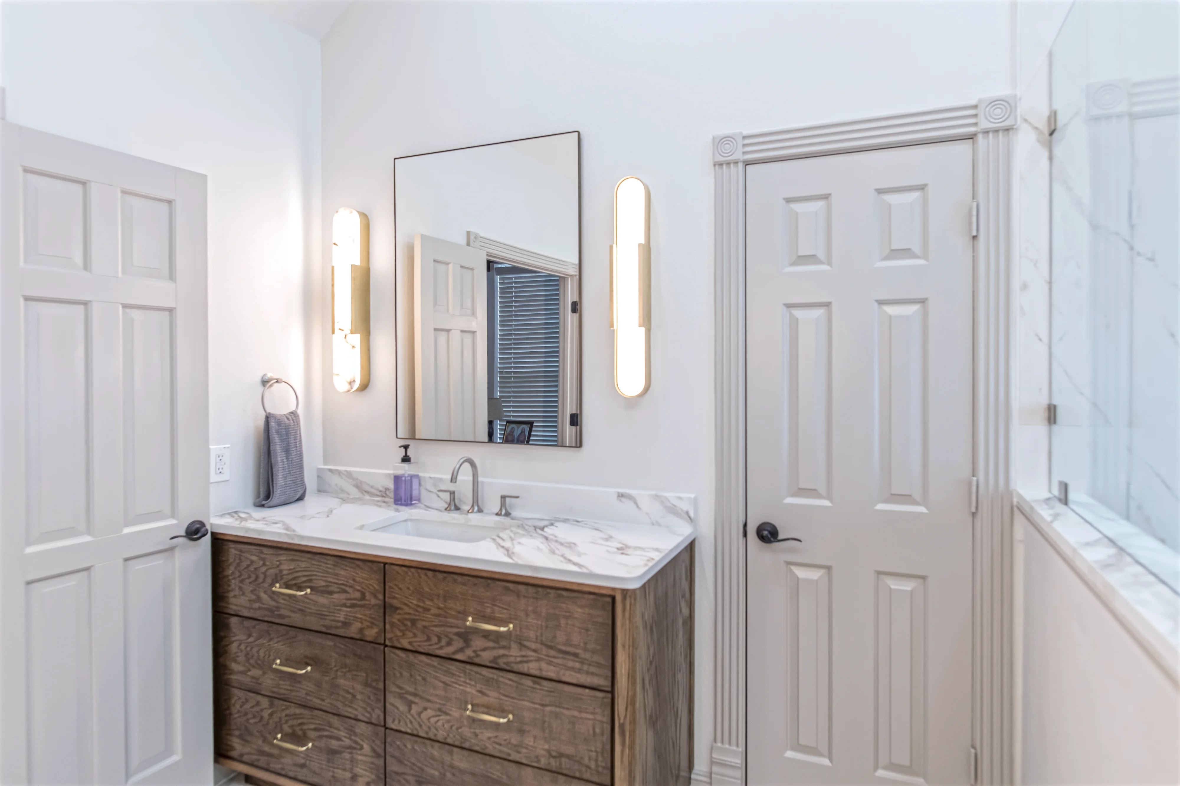 Primary bathroom vanity